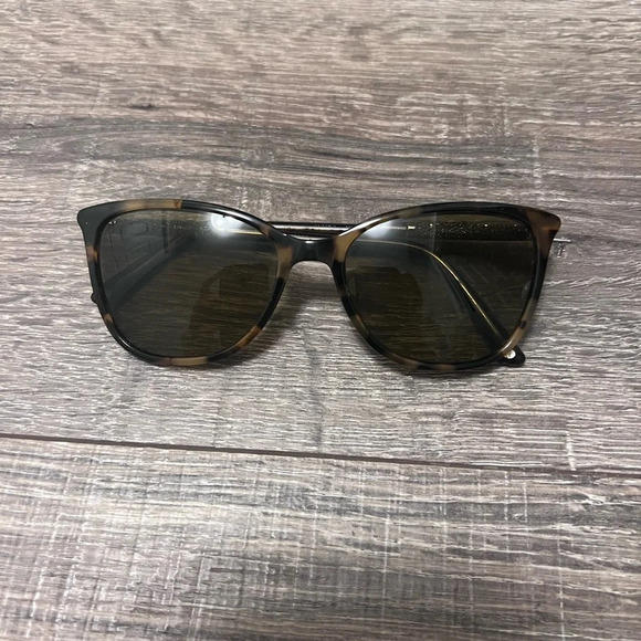 BULOVA Shantou Tortoise Womens Semi Cat Eye Full Rim Eyeglasses 54-17-140 B:42 - Picture 1 of 5